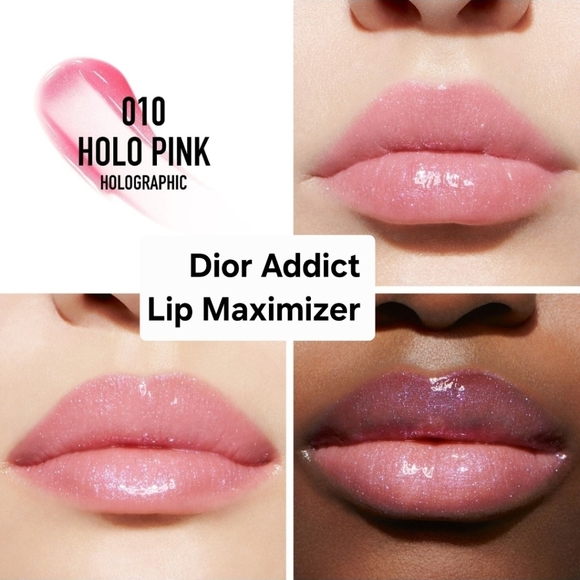 Dior Addict Lip Maximizer-Plumping Lip Gloss 010 HOLO PINK. BNIB - Picture 4 of 5